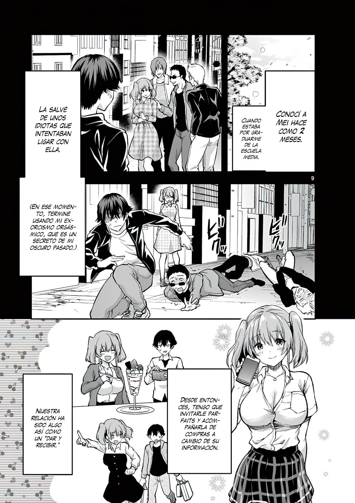 Una vez que nos encontremos, exorcisaremos orgasmicamente al espiritu con un solo toque! Capítulo 7 - Page 10