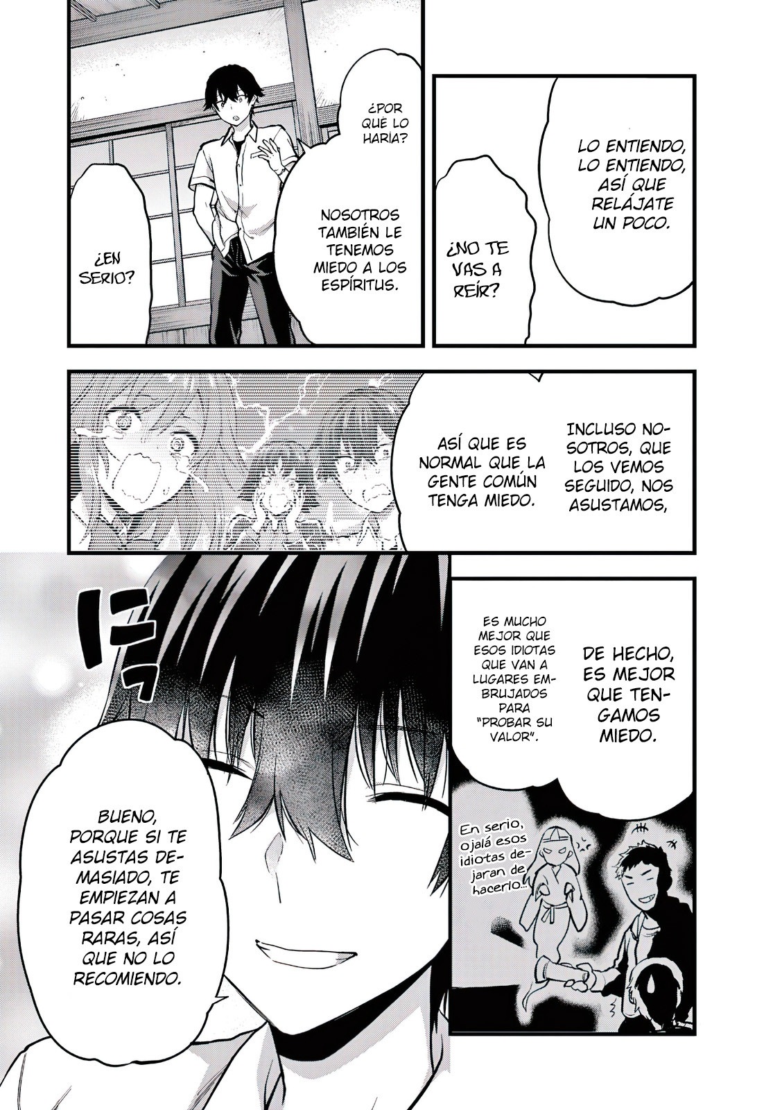 Una vez que nos encontremos, exorcisaremos orgasmicamente al espiritu con un solo toque! Capítulo 9 - Page 16