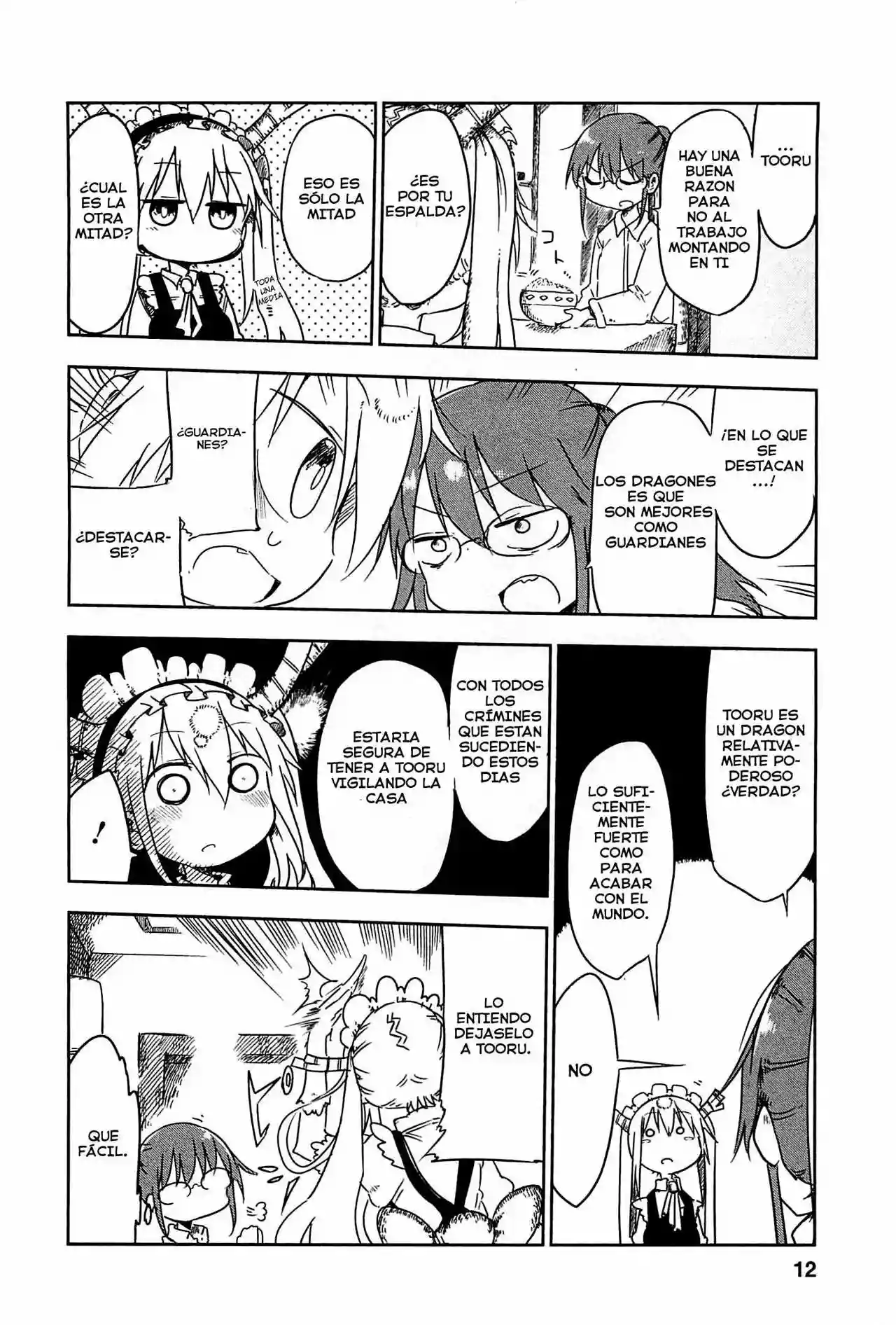 Kobayashi-san Chi no Maid Dragon Capítulo 1 - Page 11