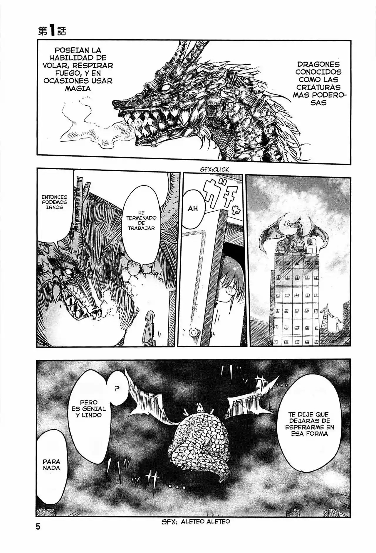 Kobayashi-san Chi no Maid Dragon Capítulo 1 - Page 4