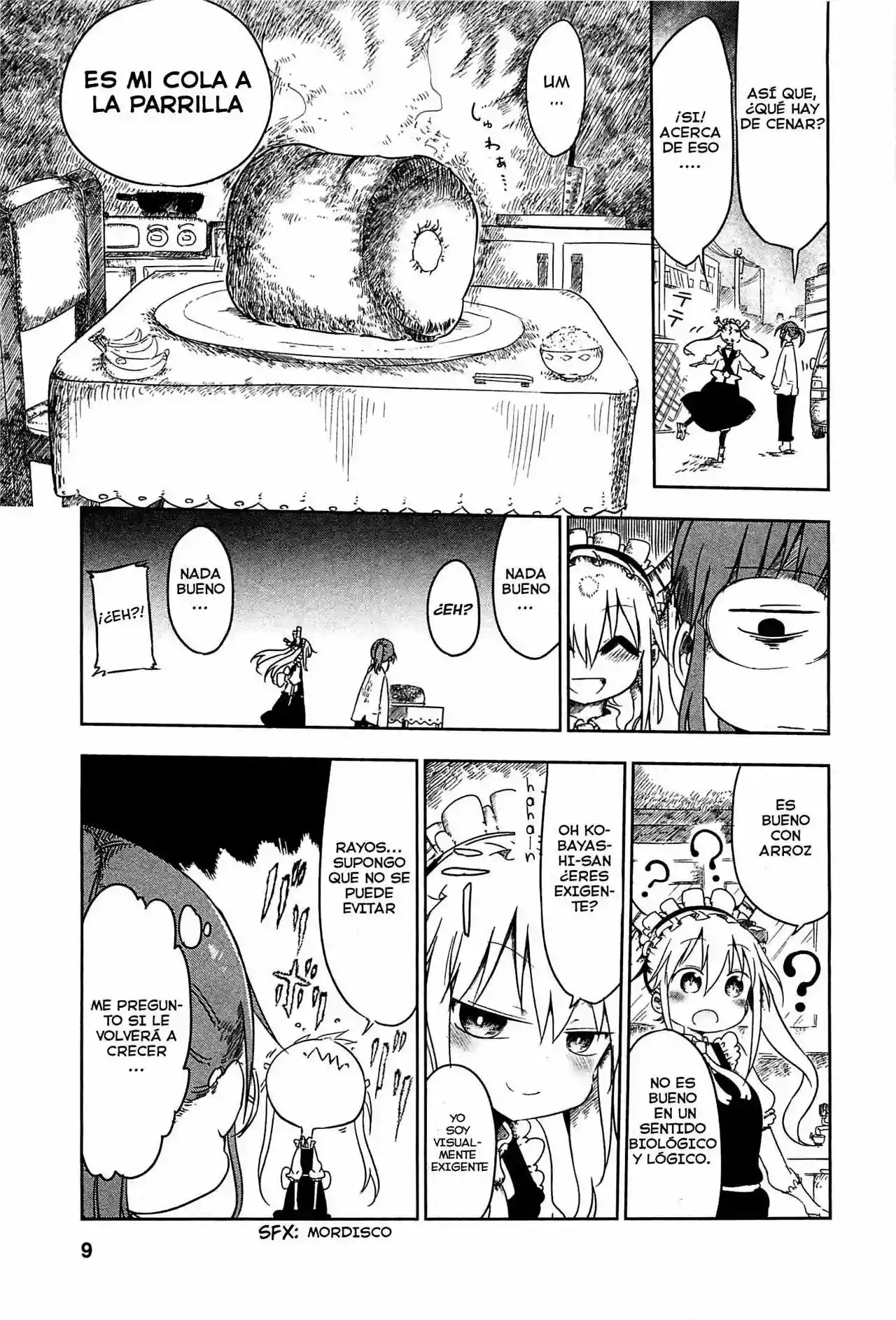 Kobayashi-san Chi no Maid Dragon Capítulo 1 - Page 8