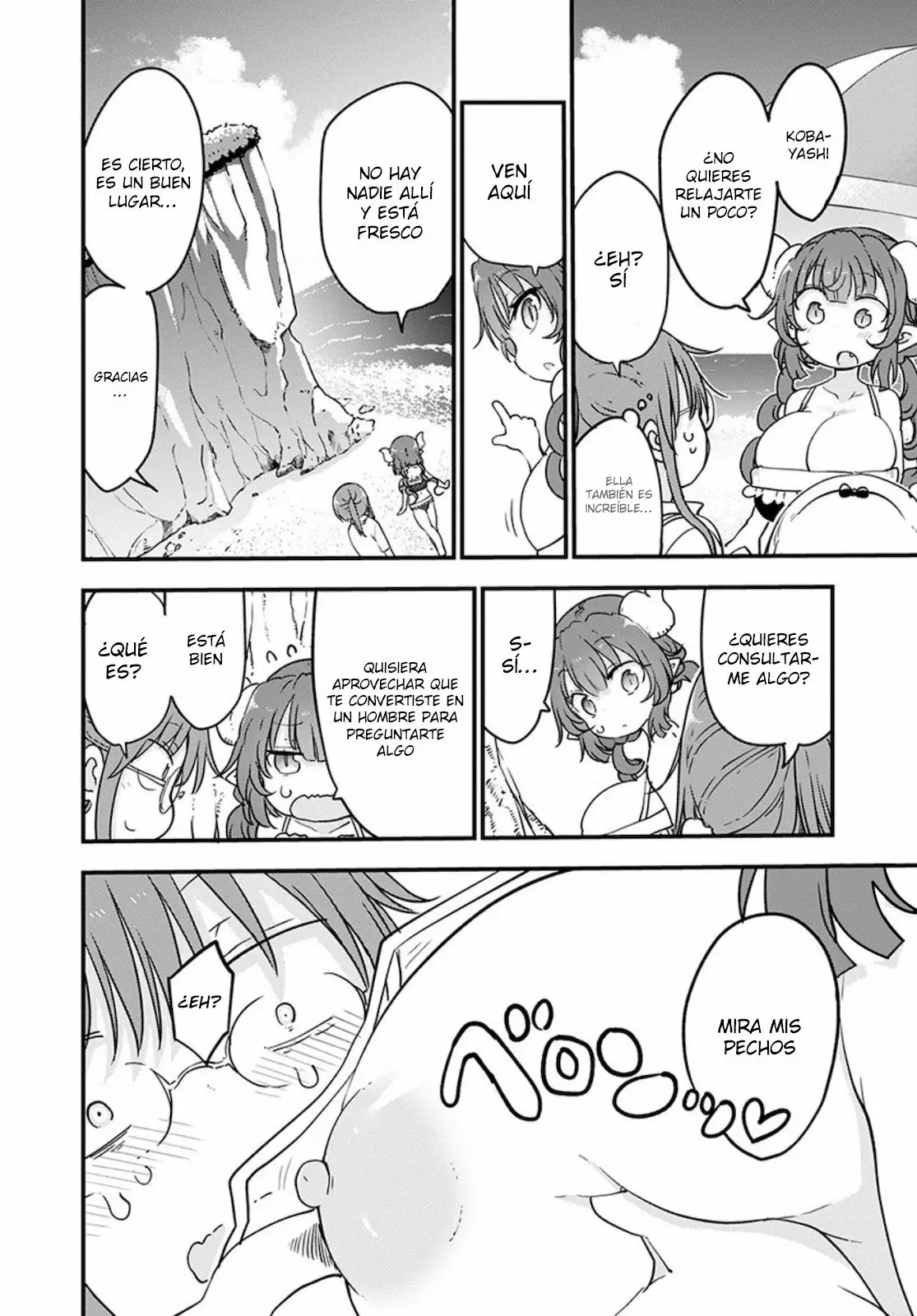 Kobayashi-san Chi no Maid Dragon Capítulo 100 - Page 11