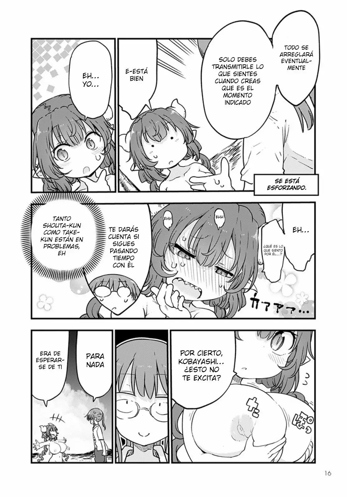Kobayashi-san Chi no Maid Dragon Capítulo 100 - Page 13