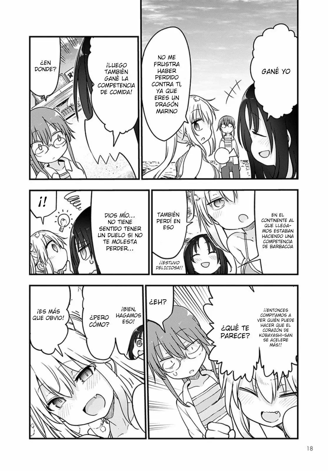 Kobayashi-san Chi no Maid Dragon Capítulo 100 - Page 15