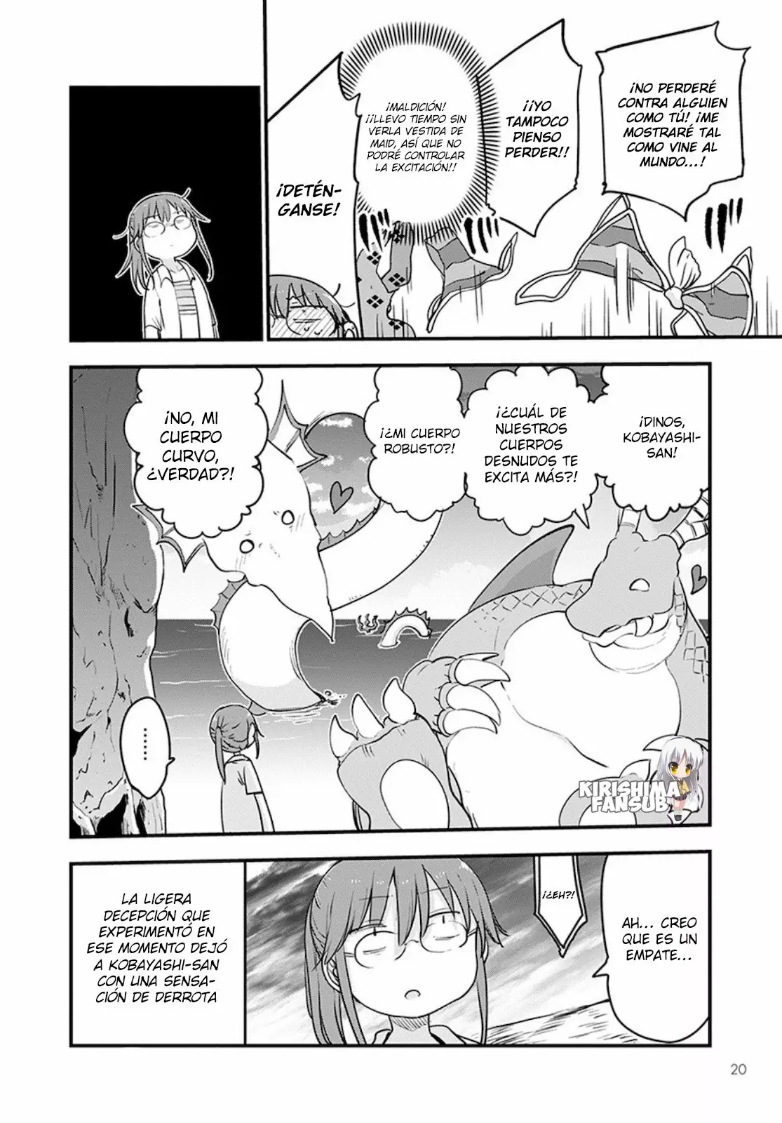 Kobayashi-san Chi no Maid Dragon Capítulo 100 - Page 17