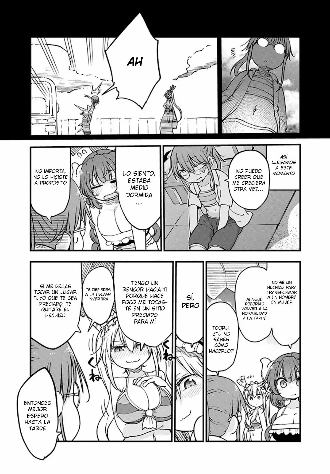 Kobayashi-san Chi no Maid Dragon Capítulo 100 - Page 6
