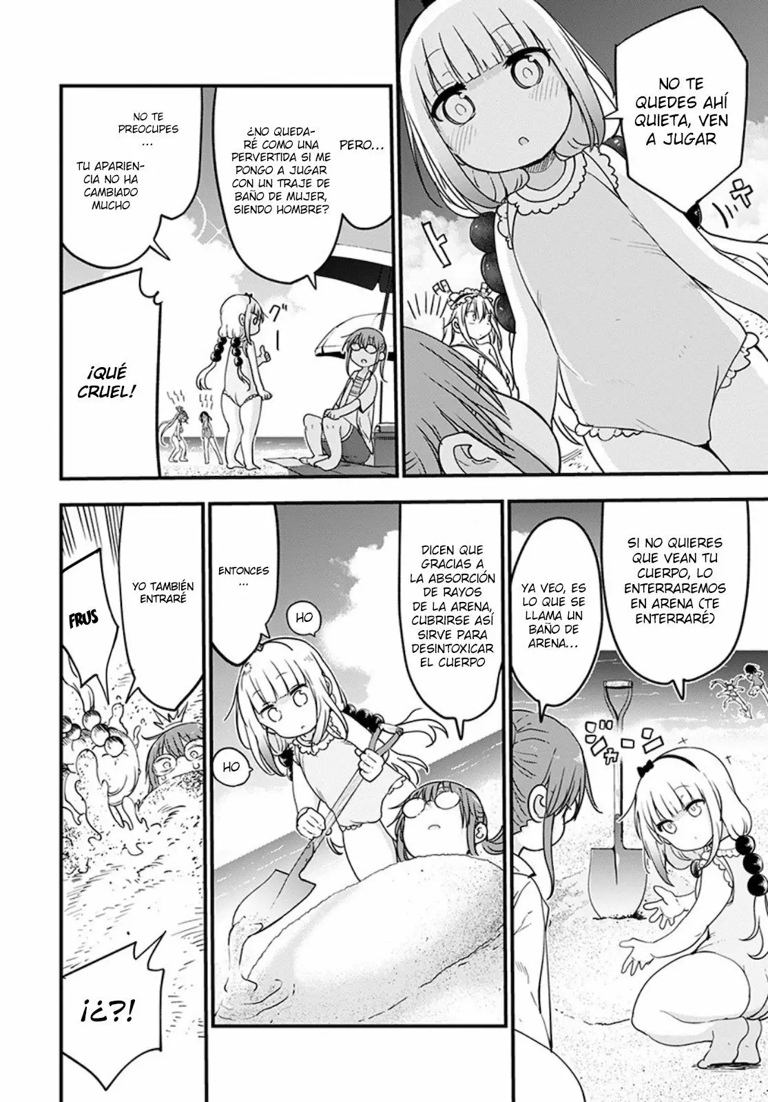 Kobayashi-san Chi no Maid Dragon Capítulo 100 - Page 7