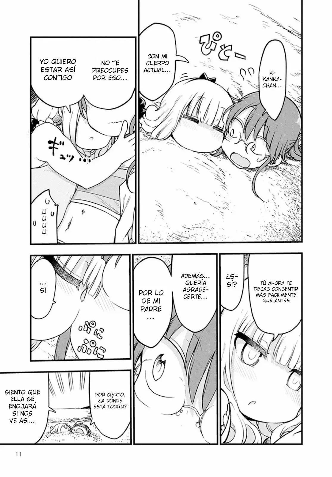 Kobayashi-san Chi no Maid Dragon Capítulo 100 - Page 8