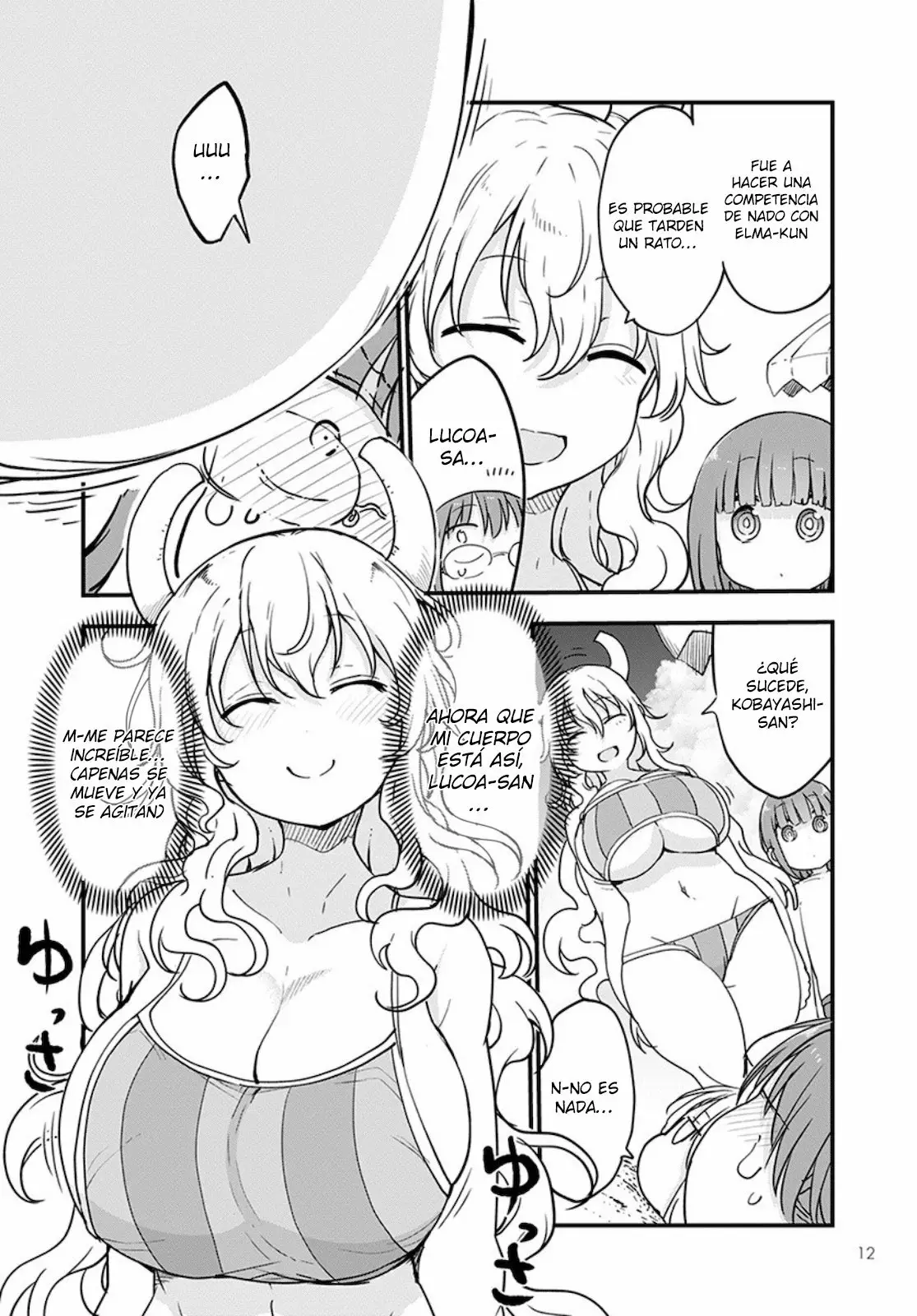 Kobayashi-san Chi no Maid Dragon Capítulo 100 - Page 9