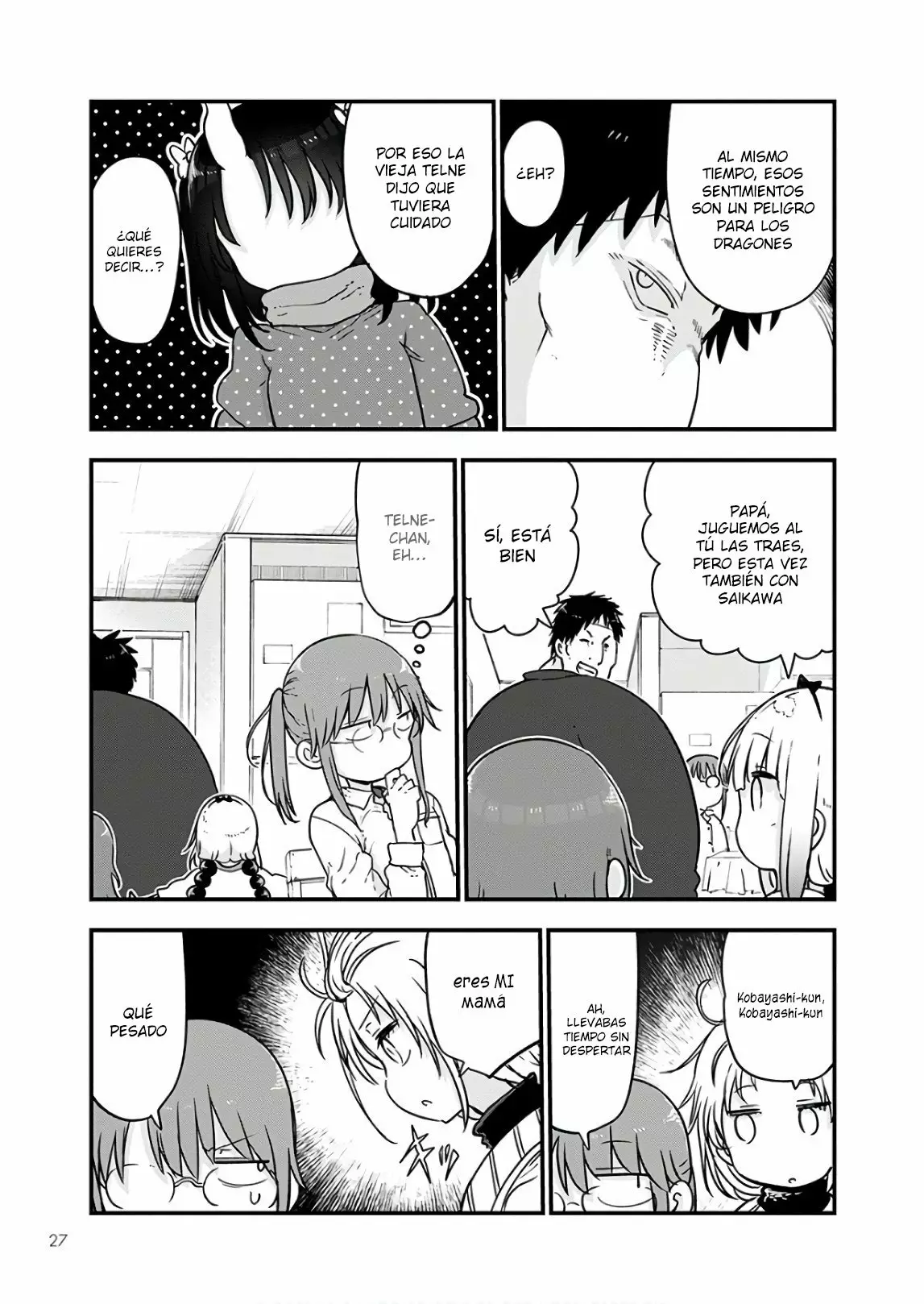Kobayashi-san Chi no Maid Dragon Capítulo 102 - Page 14