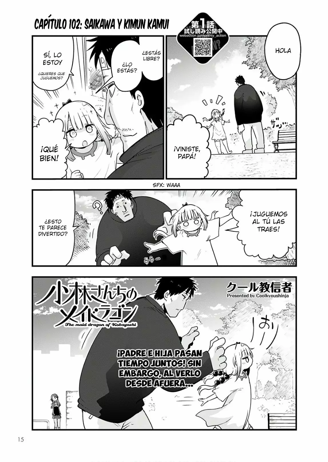 Kobayashi-san Chi no Maid Dragon Capítulo 102 - Page 2