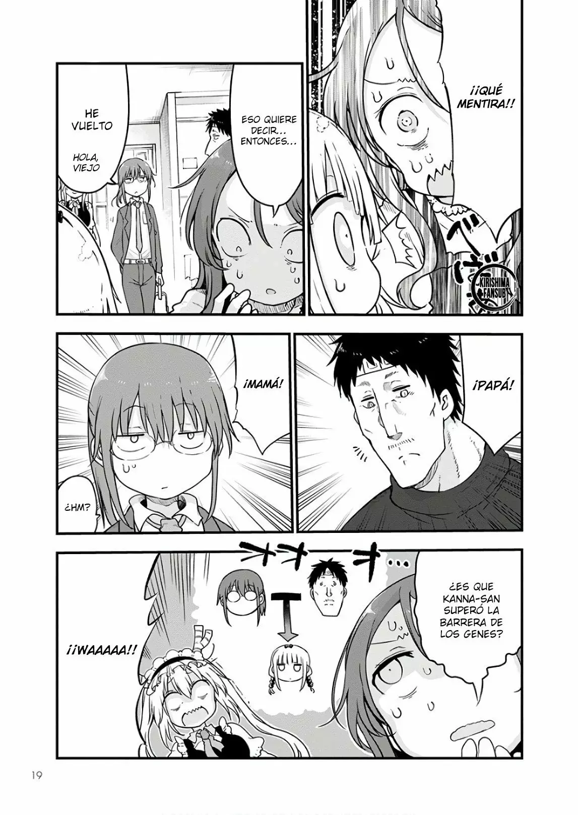 Kobayashi-san Chi no Maid Dragon Capítulo 102 - Page 6