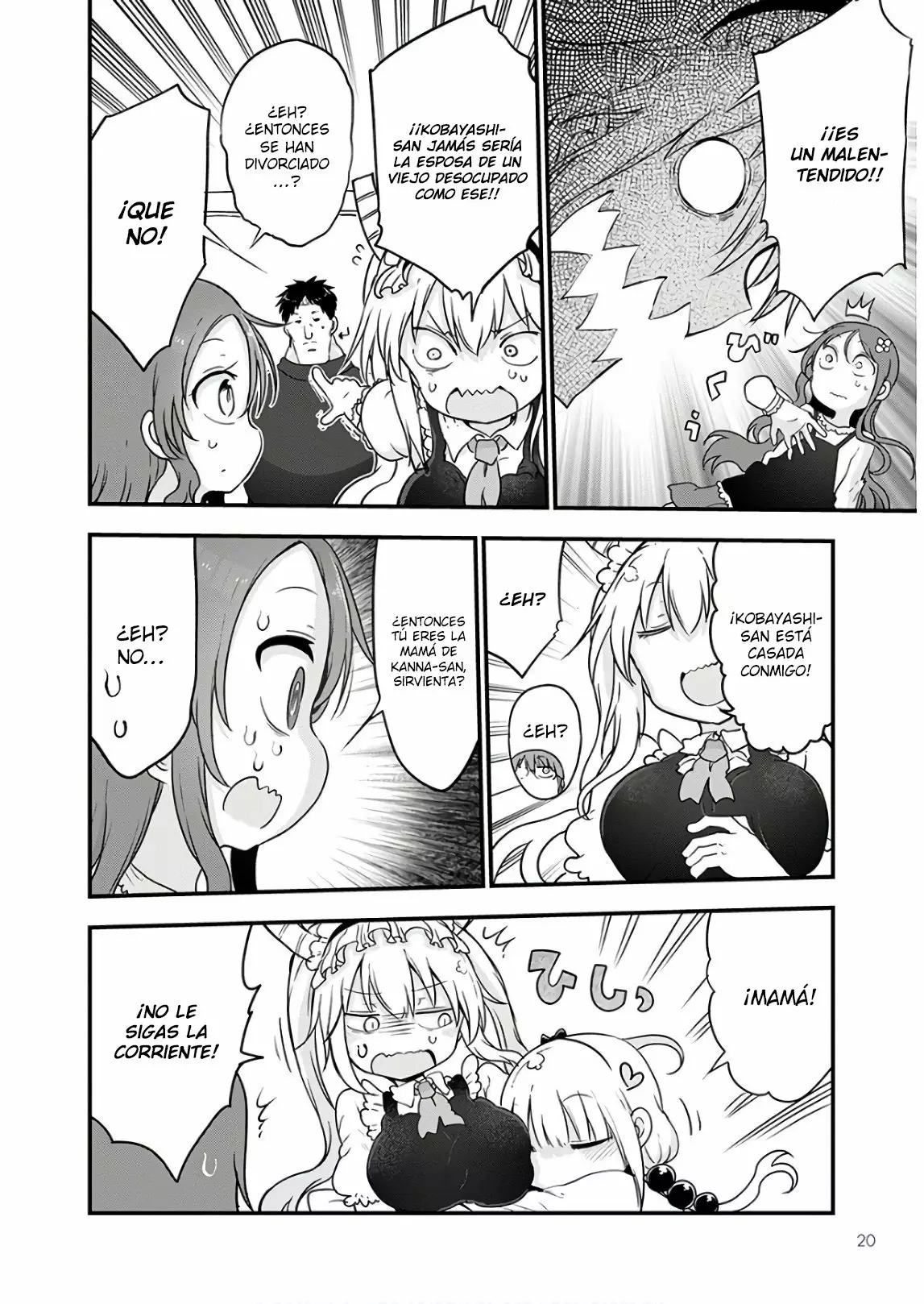 Kobayashi-san Chi no Maid Dragon Capítulo 102 - Page 7