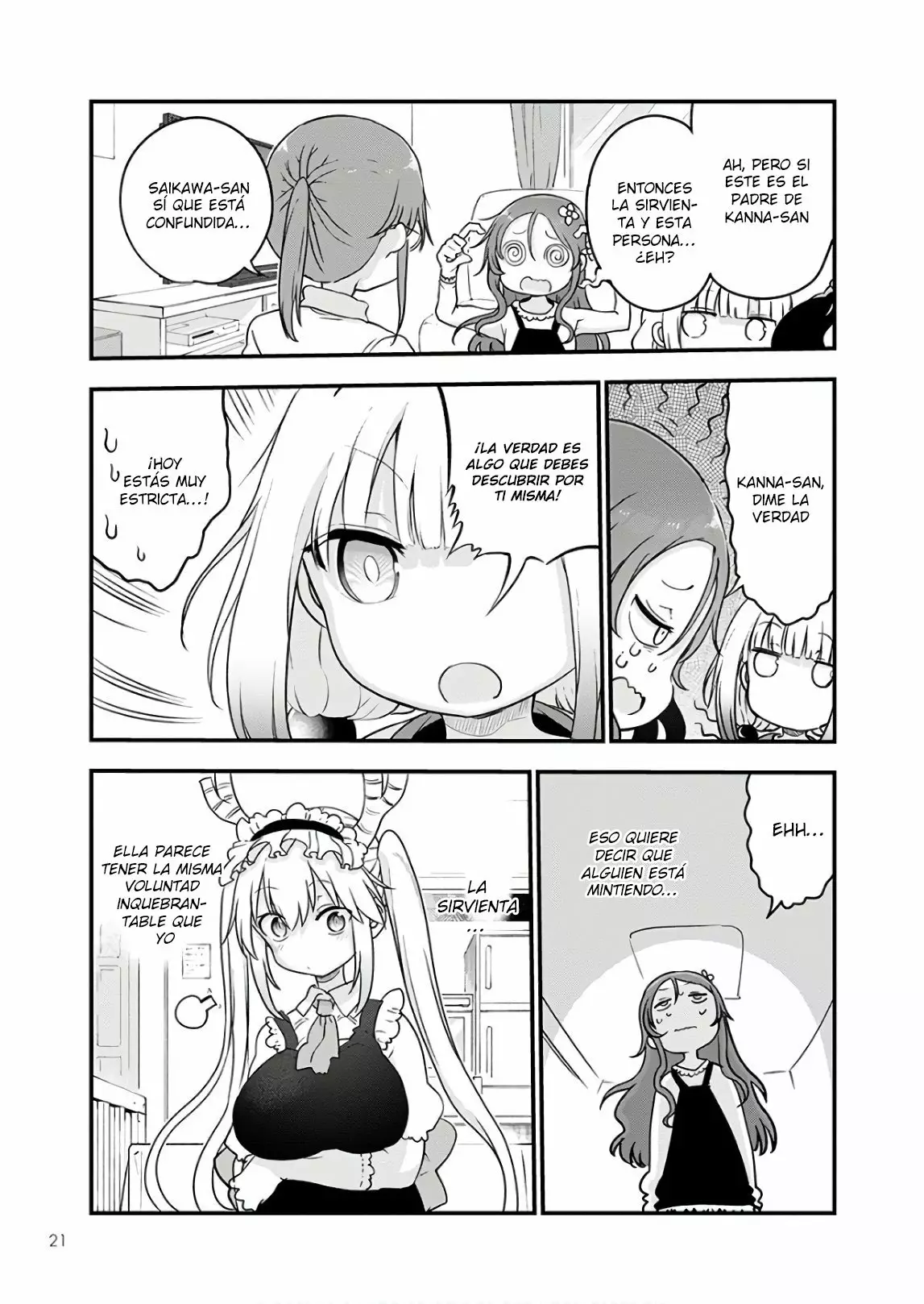 Kobayashi-san Chi no Maid Dragon Capítulo 102 - Page 8