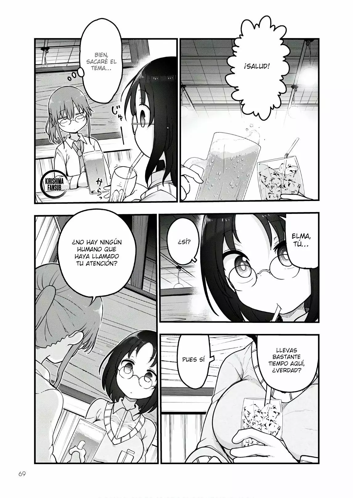 Kobayashi-san Chi no Maid Dragon Capítulo 103 - Page 4