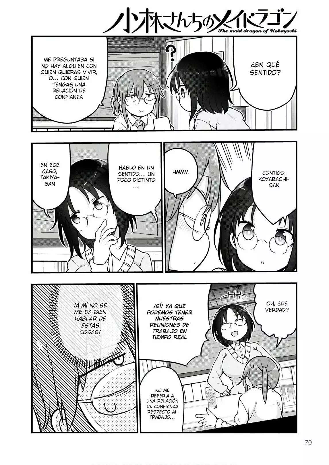 Kobayashi-san Chi no Maid Dragon Capítulo 103 - Page 5
