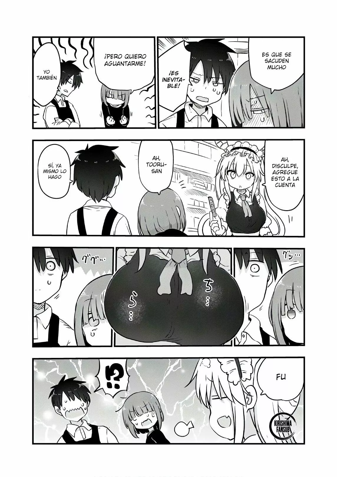 Kobayashi-san Chi no Maid Dragon Capítulo 104 - Page 6