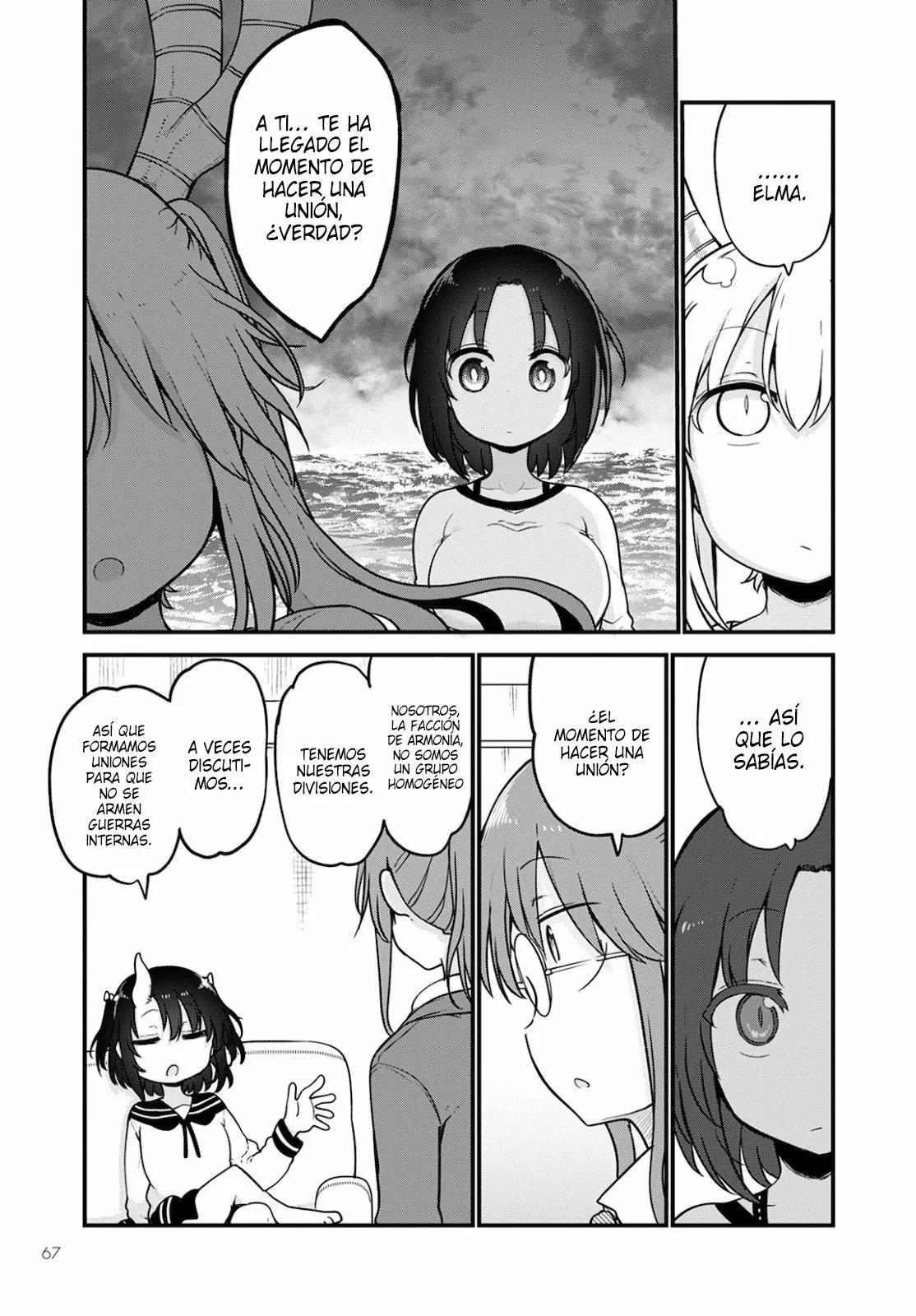 Kobayashi-san Chi no Maid Dragon Capítulo 105 - Page 10