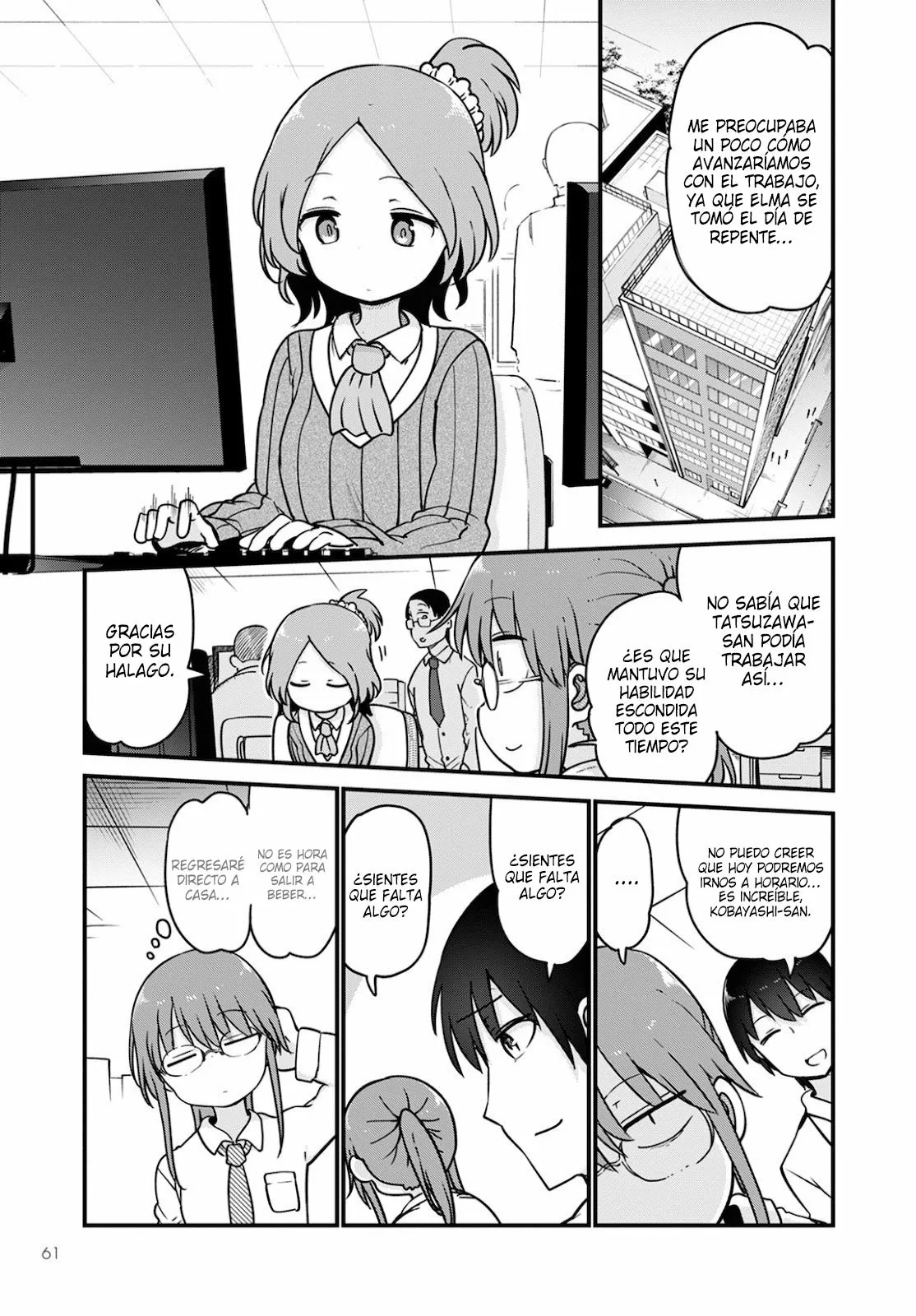 Kobayashi-san Chi no Maid Dragon Capítulo 105 - Page 4