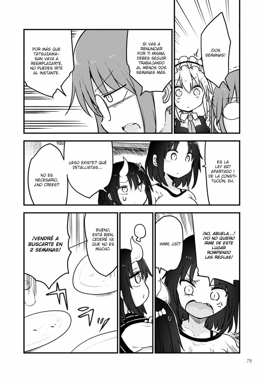 Kobayashi-san Chi no Maid Dragon Capítulo 106 - Page 11