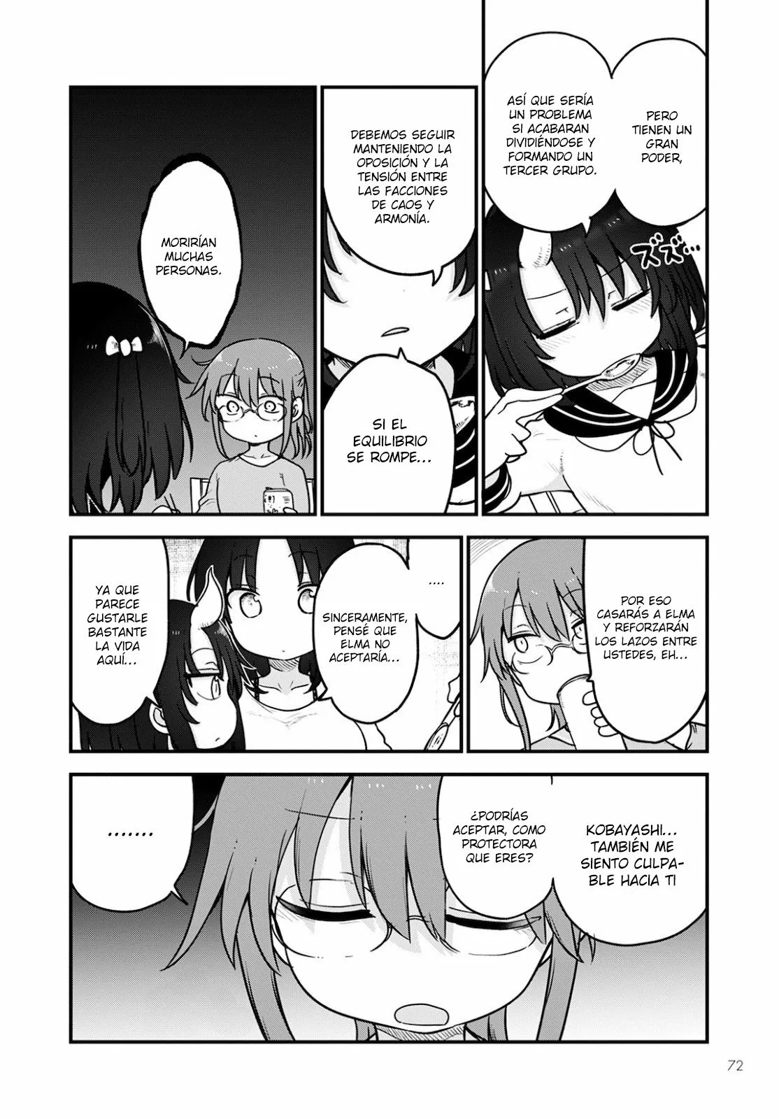 Kobayashi-san Chi no Maid Dragon Capítulo 106 - Page 5