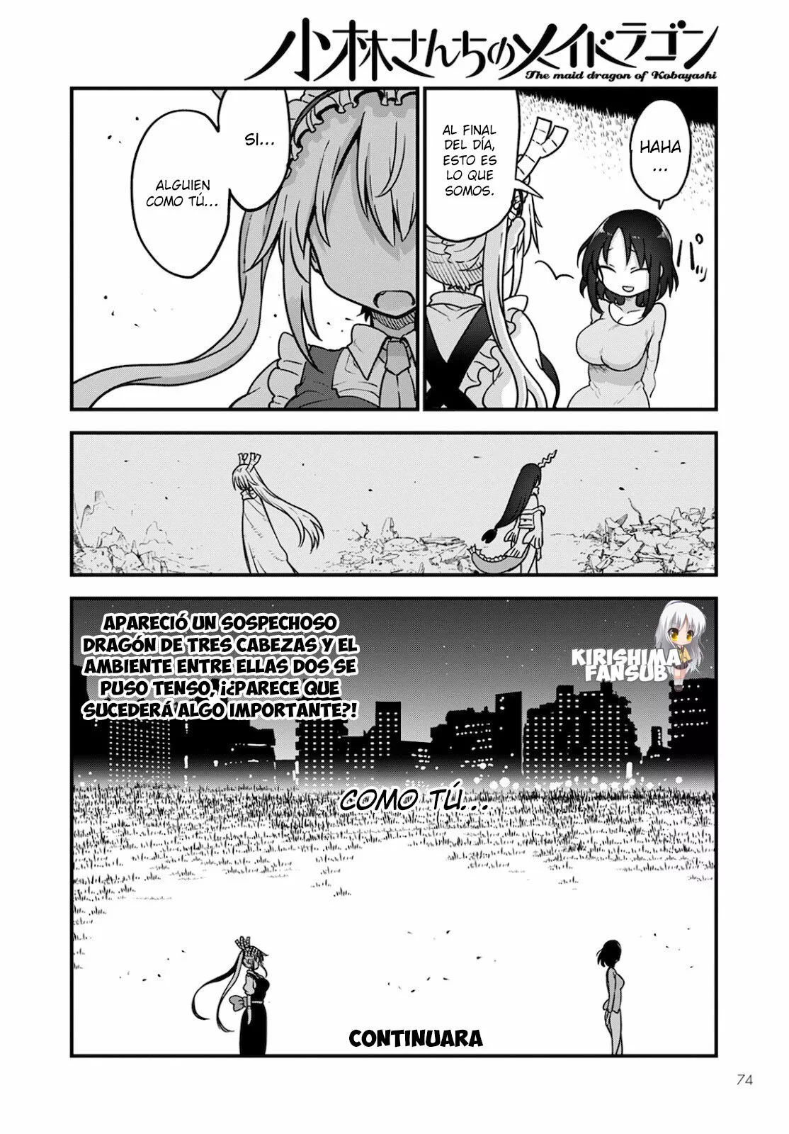 Kobayashi-san Chi no Maid Dragon Capítulo 107 - Page 15