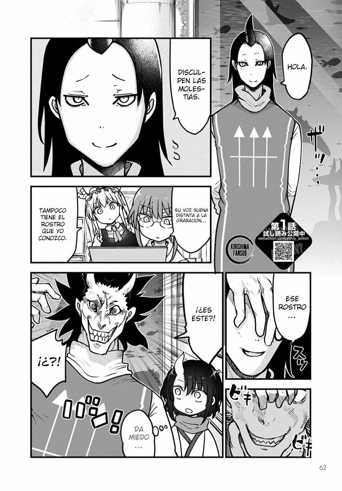 Kobayashi-san Chi no Maid Dragon Capítulo 107 - Page 3
