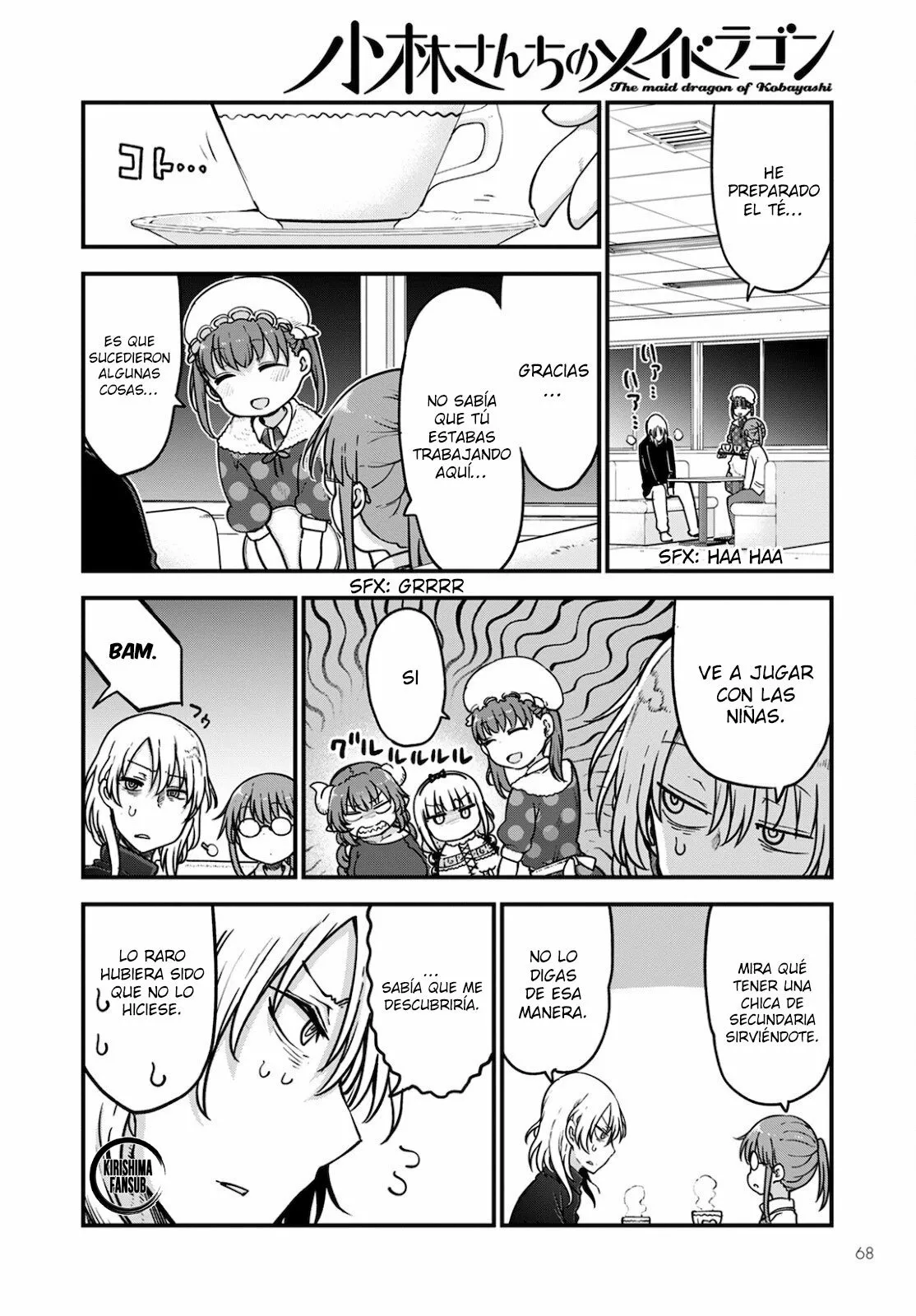 Kobayashi-san Chi no Maid Dragon Capítulo 107 - Page 9