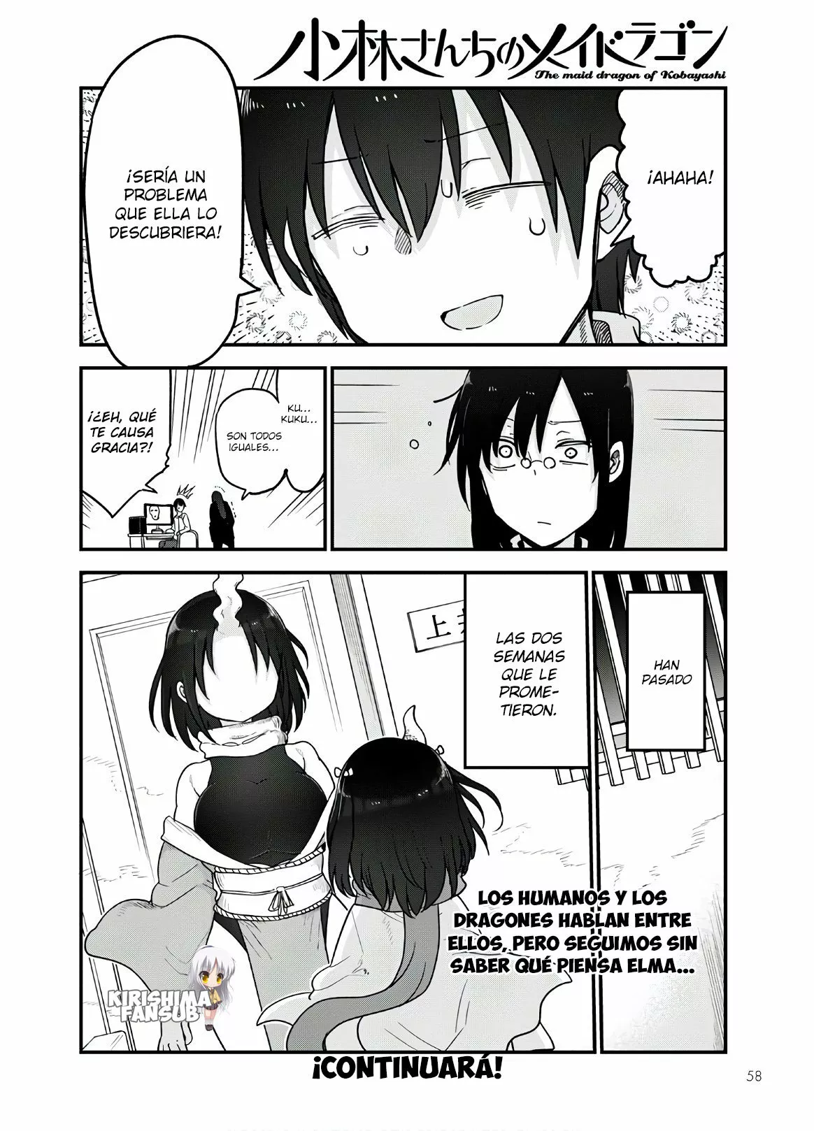 Kobayashi-san Chi no Maid Dragon Capítulo 108 - Page 15
