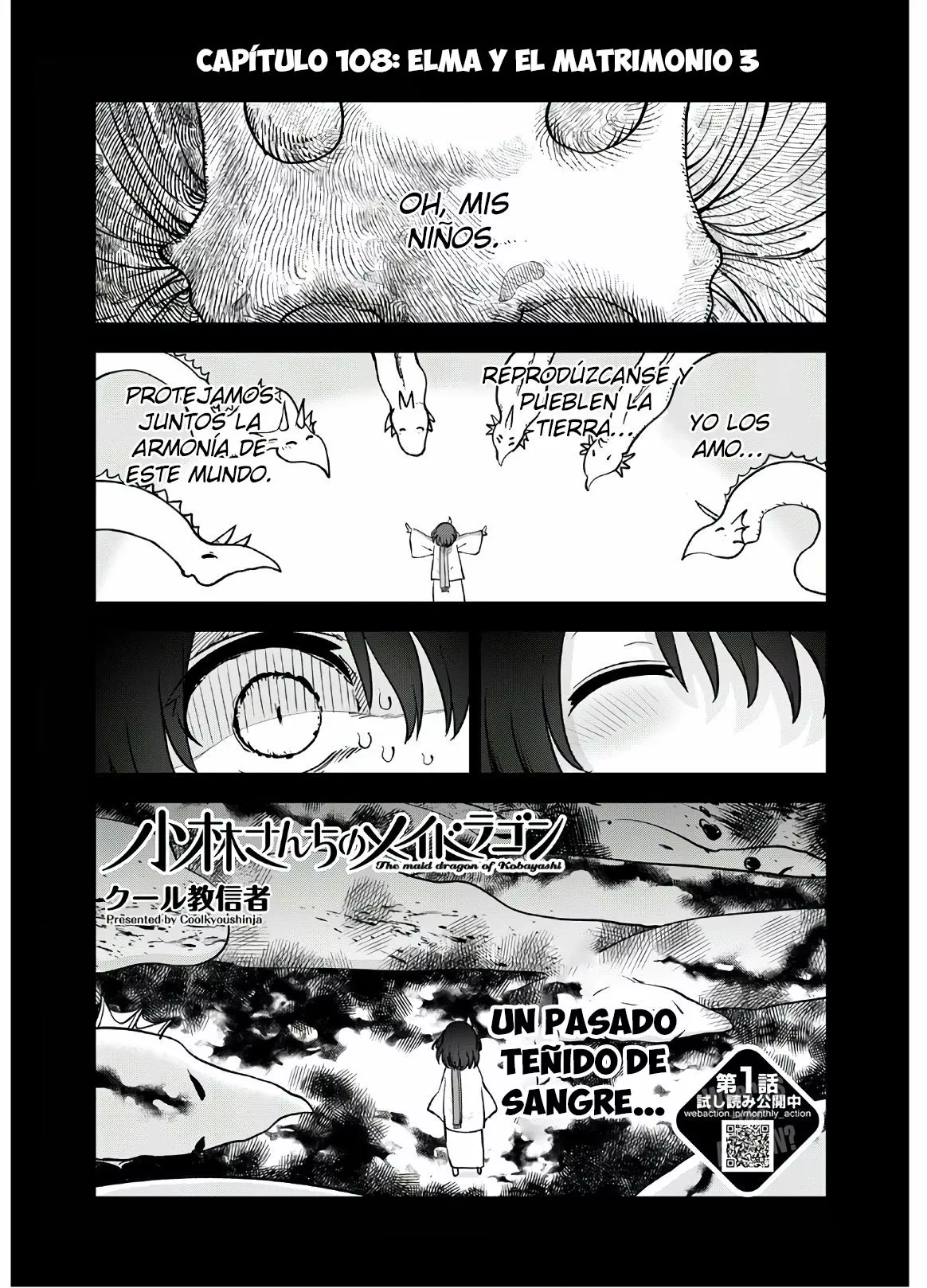 Kobayashi-san Chi no Maid Dragon Capítulo 108 - Page 2