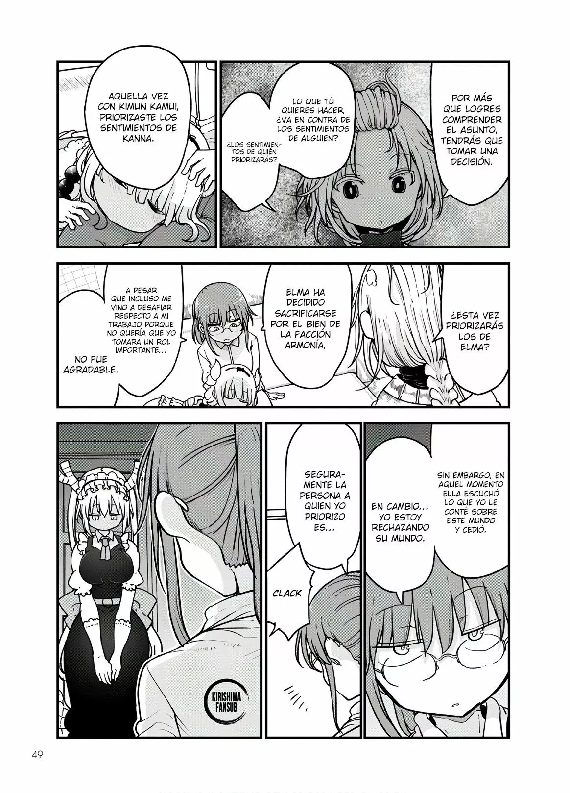 Kobayashi-san Chi no Maid Dragon Capítulo 108 - Page 6