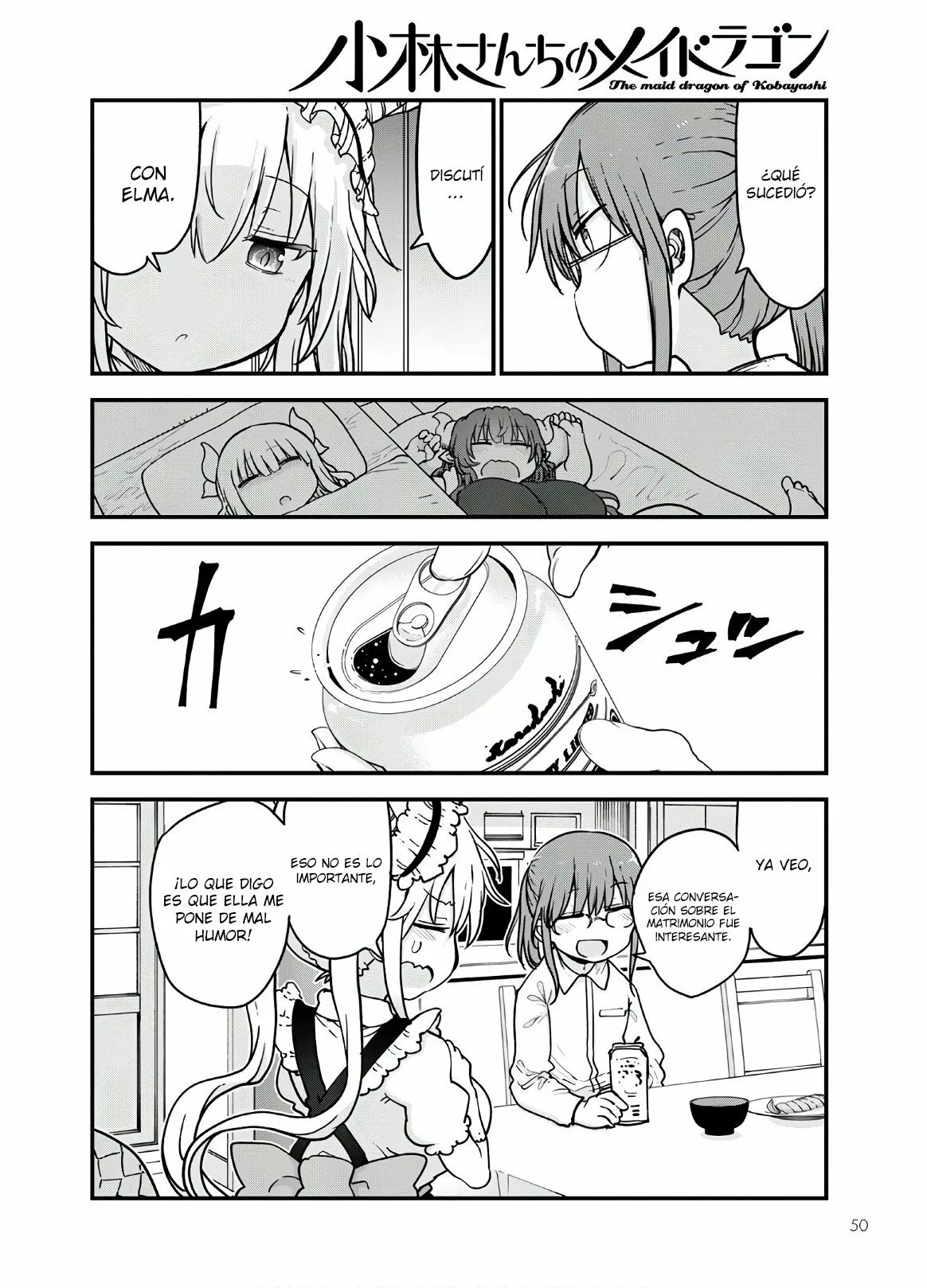 Kobayashi-san Chi no Maid Dragon Capítulo 108 - Page 7