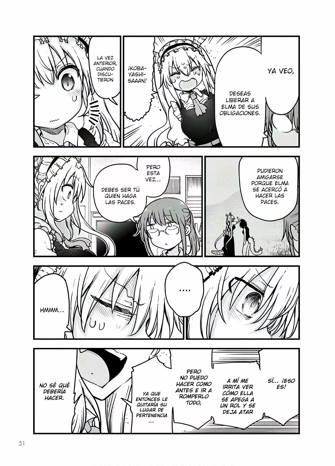 Kobayashi-san Chi no Maid Dragon Capítulo 108 - Page 8