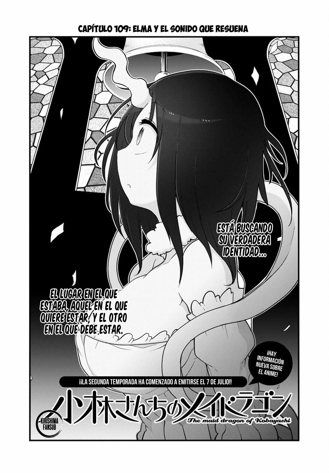 Kobayashi-san Chi no Maid Dragon Capítulo 109 - Page 3