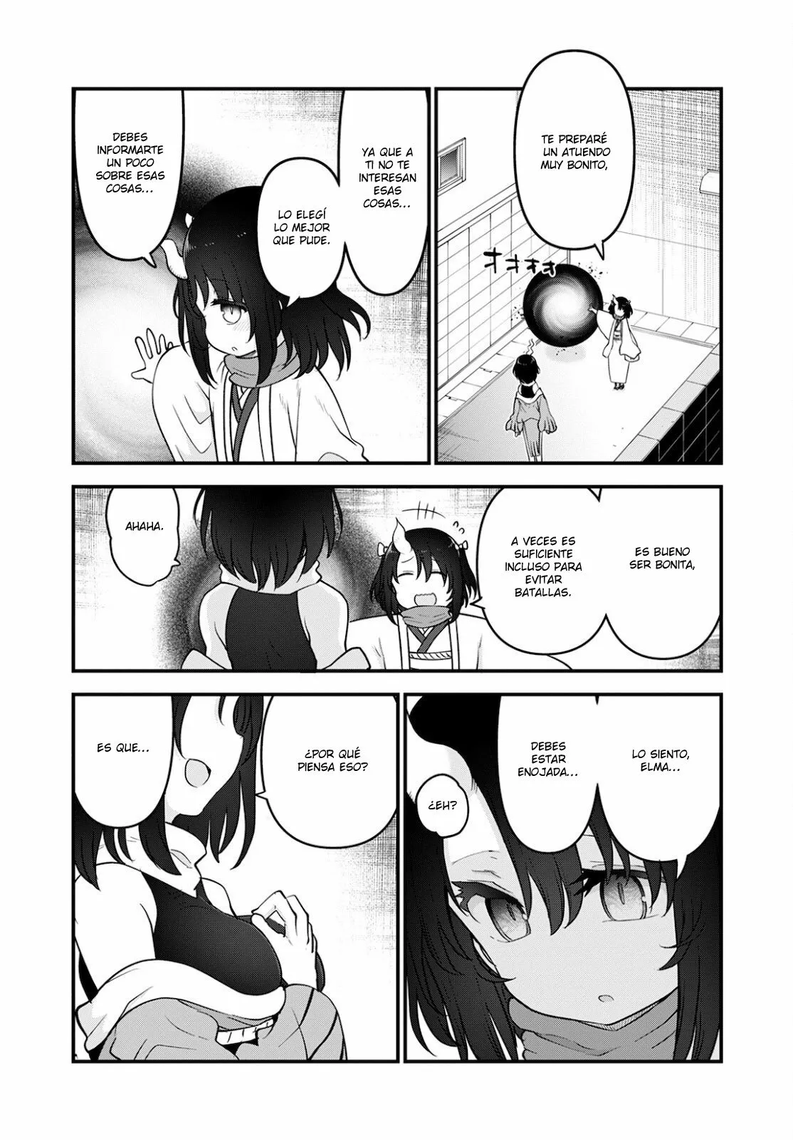 Kobayashi-san Chi no Maid Dragon Capítulo 109 - Page 4