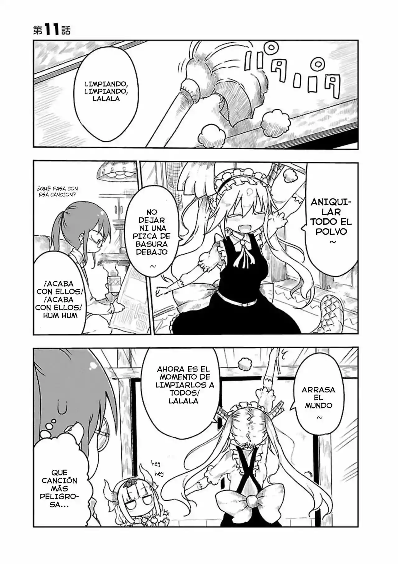 Kobayashi-san Chi no Maid Dragon Capítulo 11 - Page 4