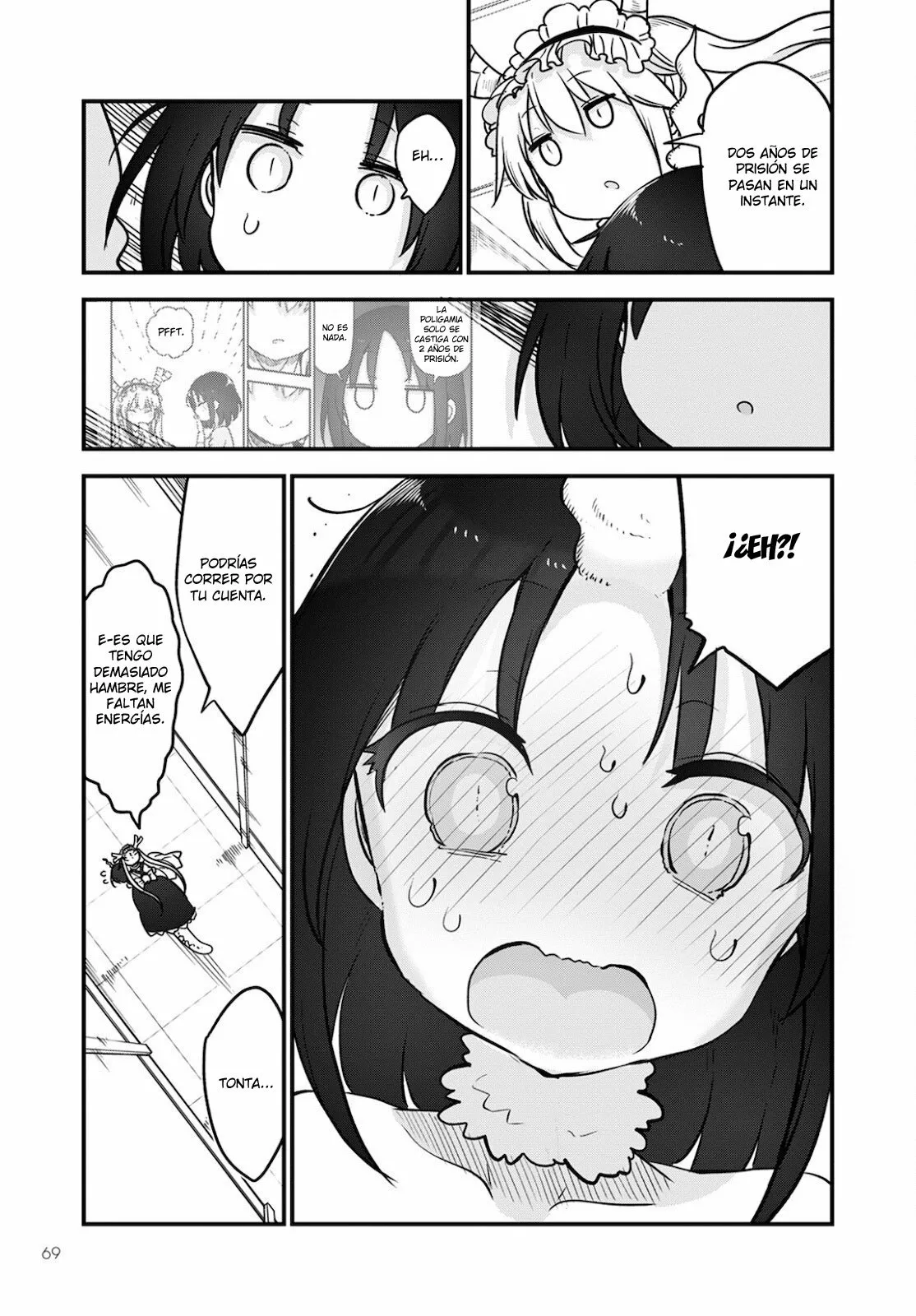 Kobayashi-san Chi no Maid Dragon Capítulo 110 - Page 10
