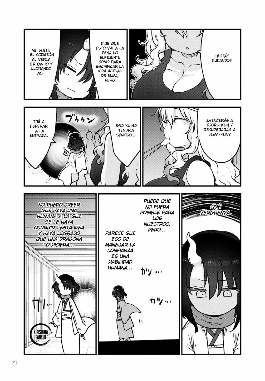 Kobayashi-san Chi no Maid Dragon Capítulo 110 - Page 12