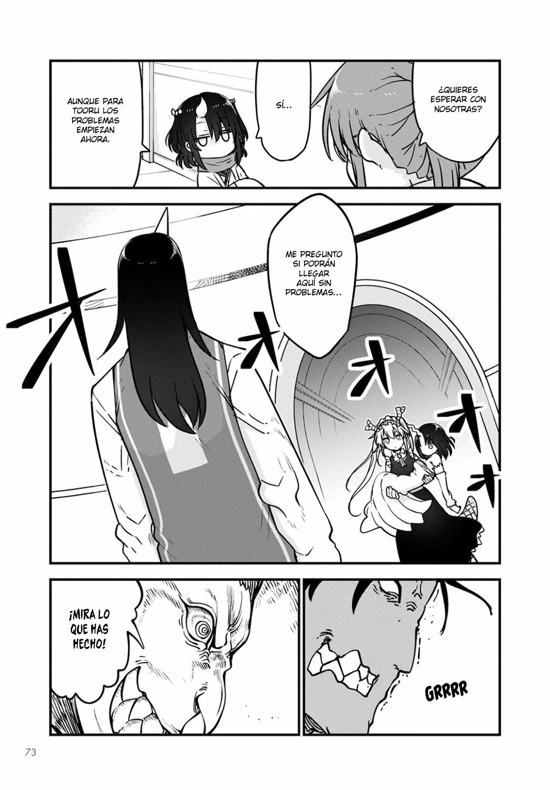 Kobayashi-san Chi no Maid Dragon Capítulo 110 - Page 14