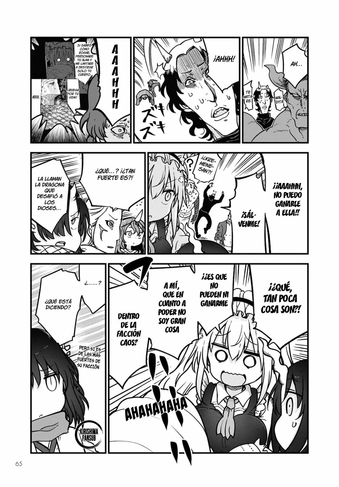 Kobayashi-san Chi no Maid Dragon Capítulo 110 - Page 6