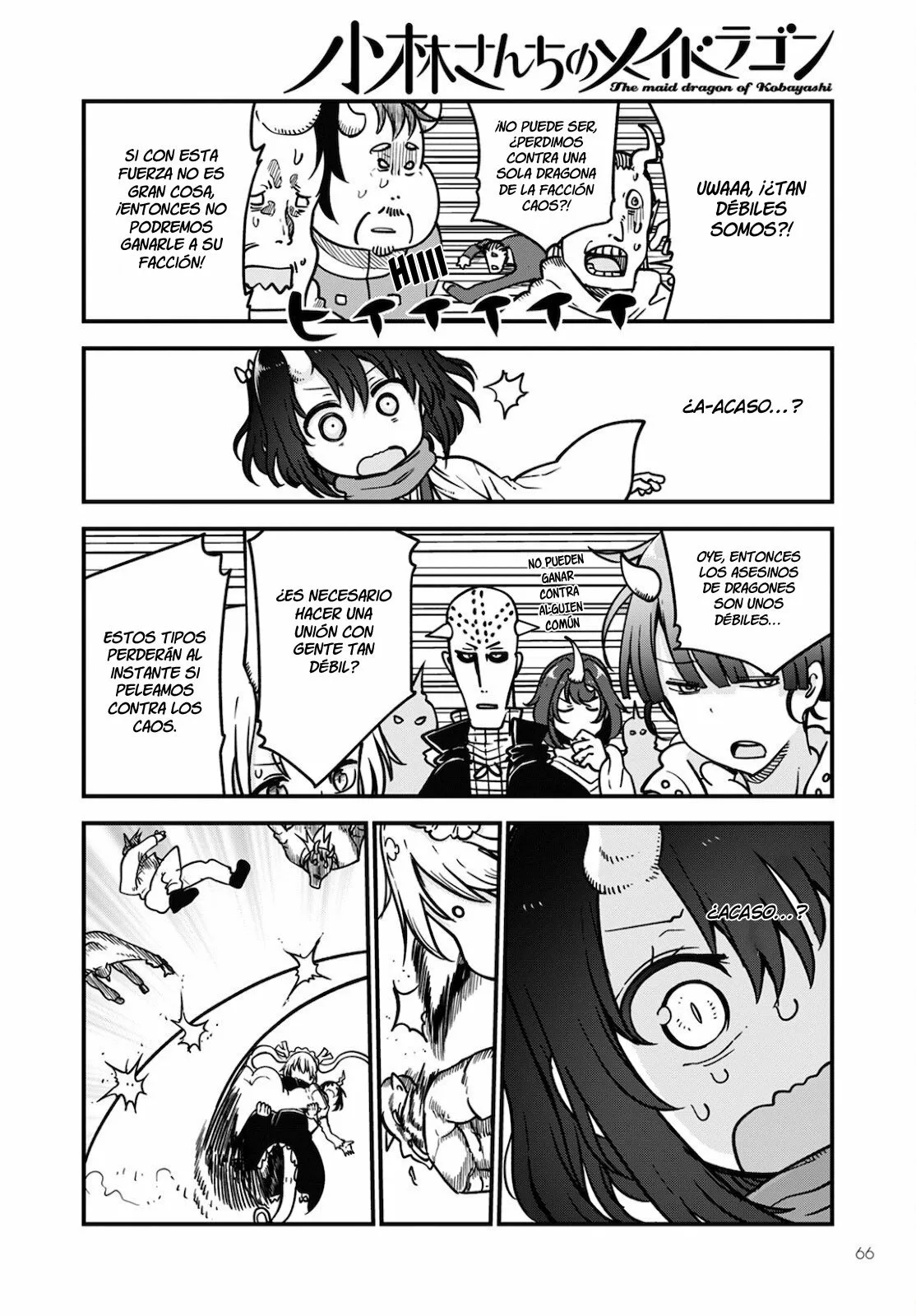Kobayashi-san Chi no Maid Dragon Capítulo 110 - Page 7