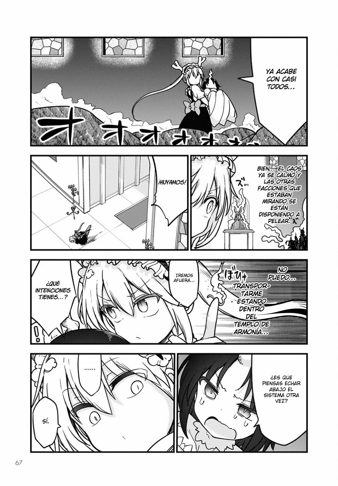 Kobayashi-san Chi no Maid Dragon Capítulo 110 - Page 8
