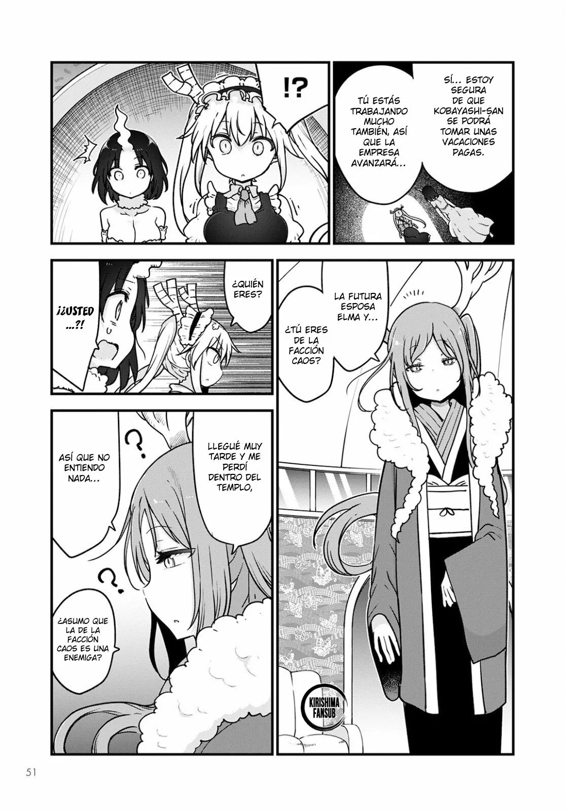 Kobayashi-san Chi no Maid Dragon Capítulo 111 - Page 12