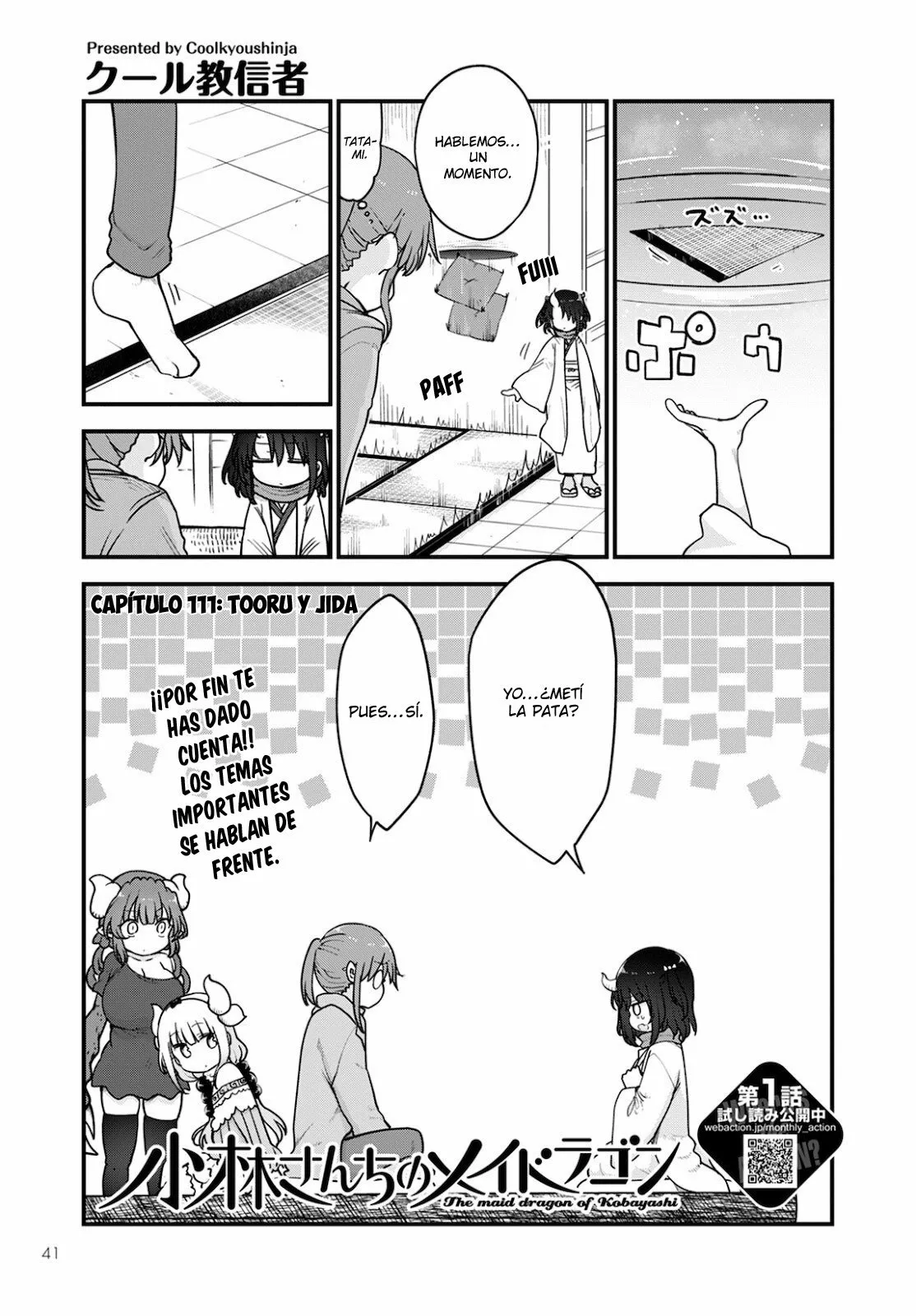Kobayashi-san Chi no Maid Dragon Capítulo 111 - Page 2