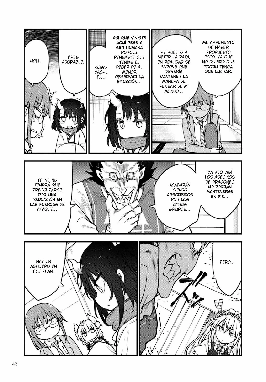 Kobayashi-san Chi no Maid Dragon Capítulo 111 - Page 4