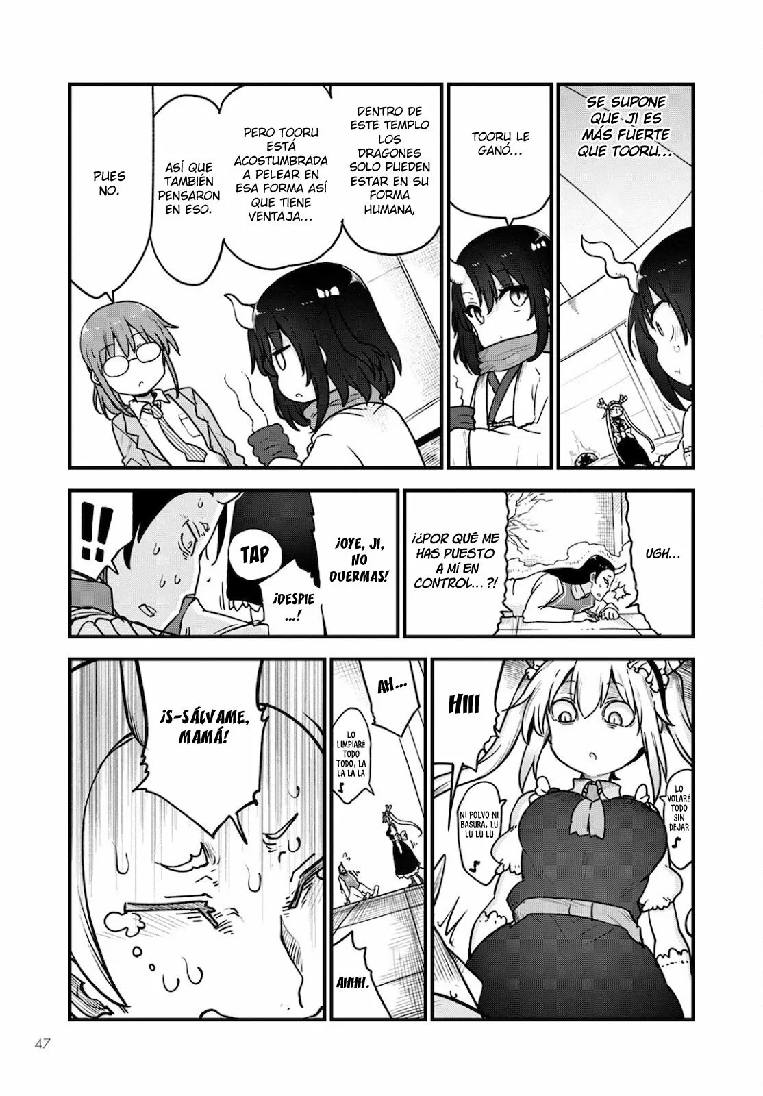 Kobayashi-san Chi no Maid Dragon Capítulo 111 - Page 8