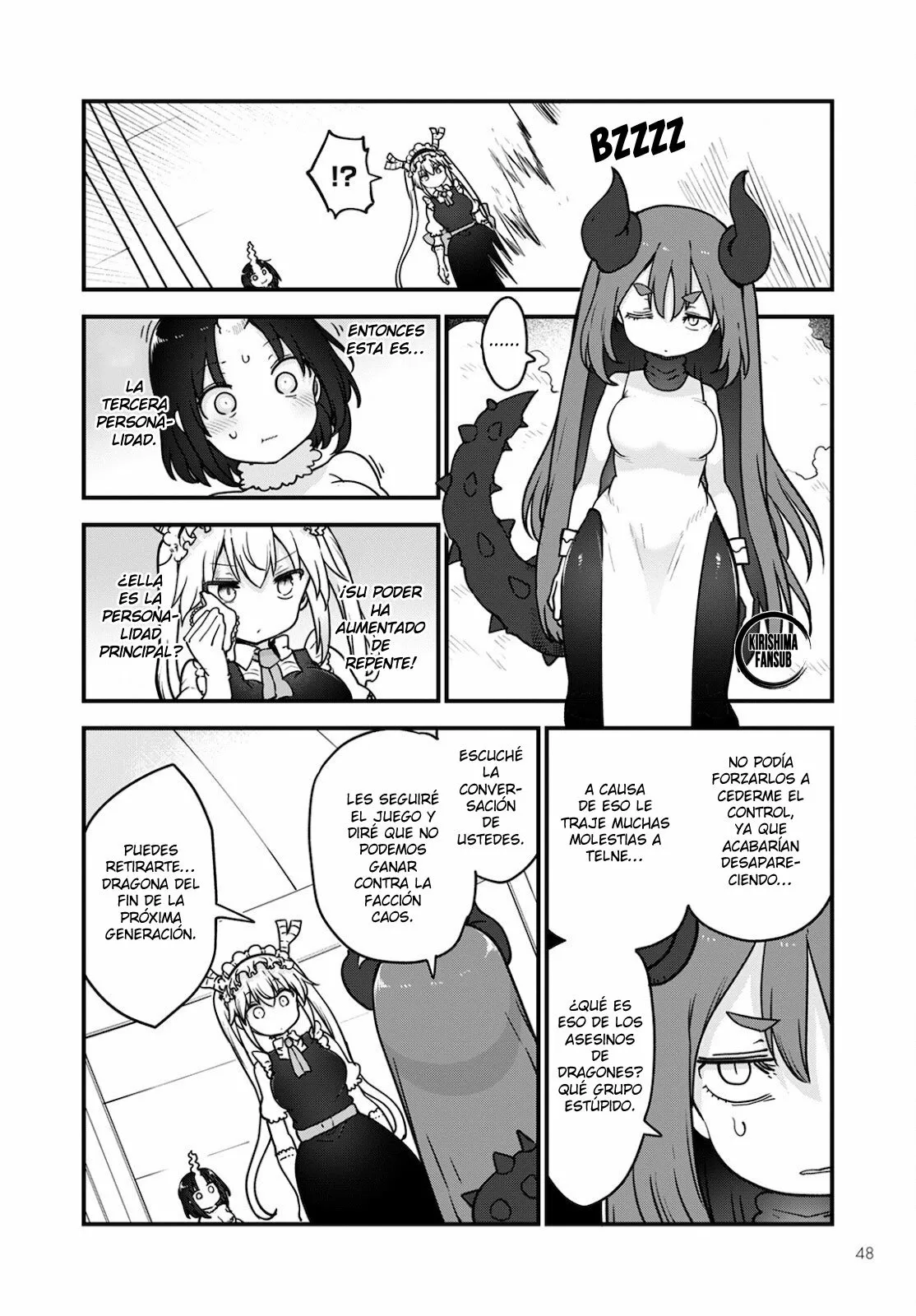 Kobayashi-san Chi no Maid Dragon Capítulo 111 - Page 9