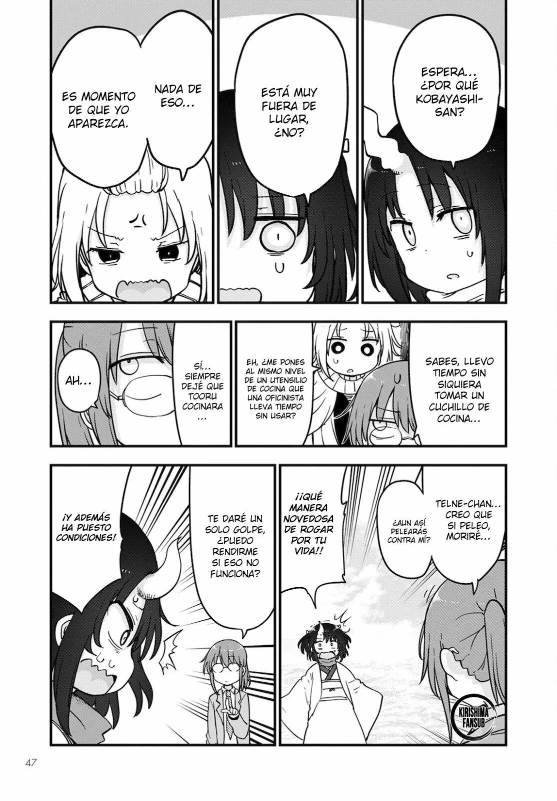 Kobayashi-san Chi no Maid Dragon Capítulo 112 - Page 12