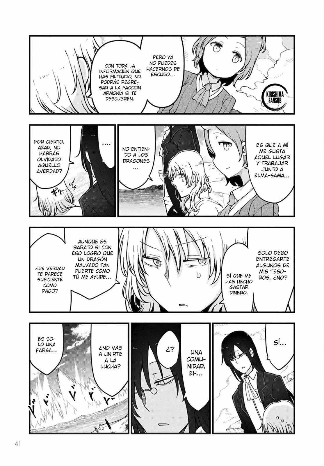 Kobayashi-san Chi no Maid Dragon Capítulo 112 - Page 6