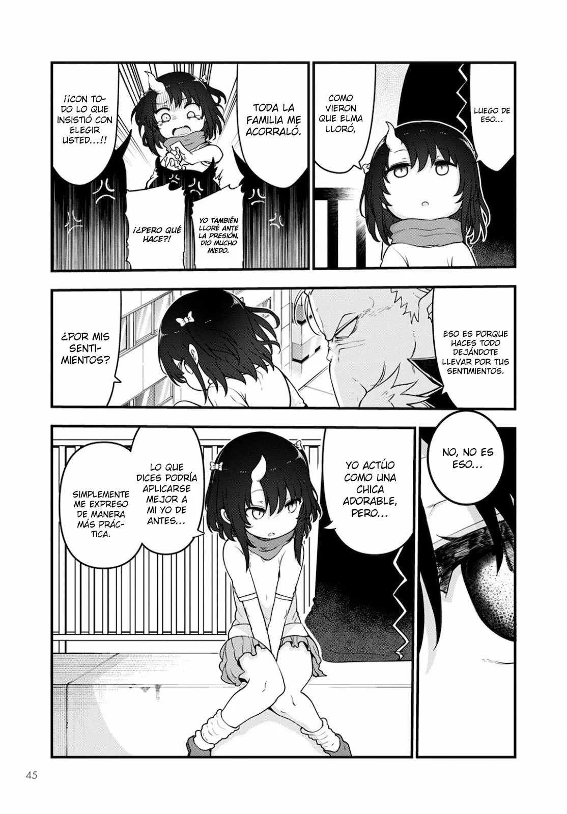 Kobayashi-san Chi no Maid Dragon Capítulo 113 - Page 8